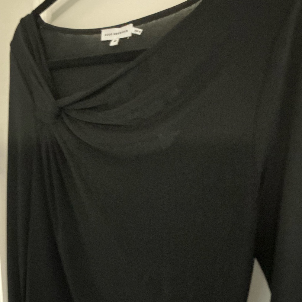 Chic Black Long Sleeve Top